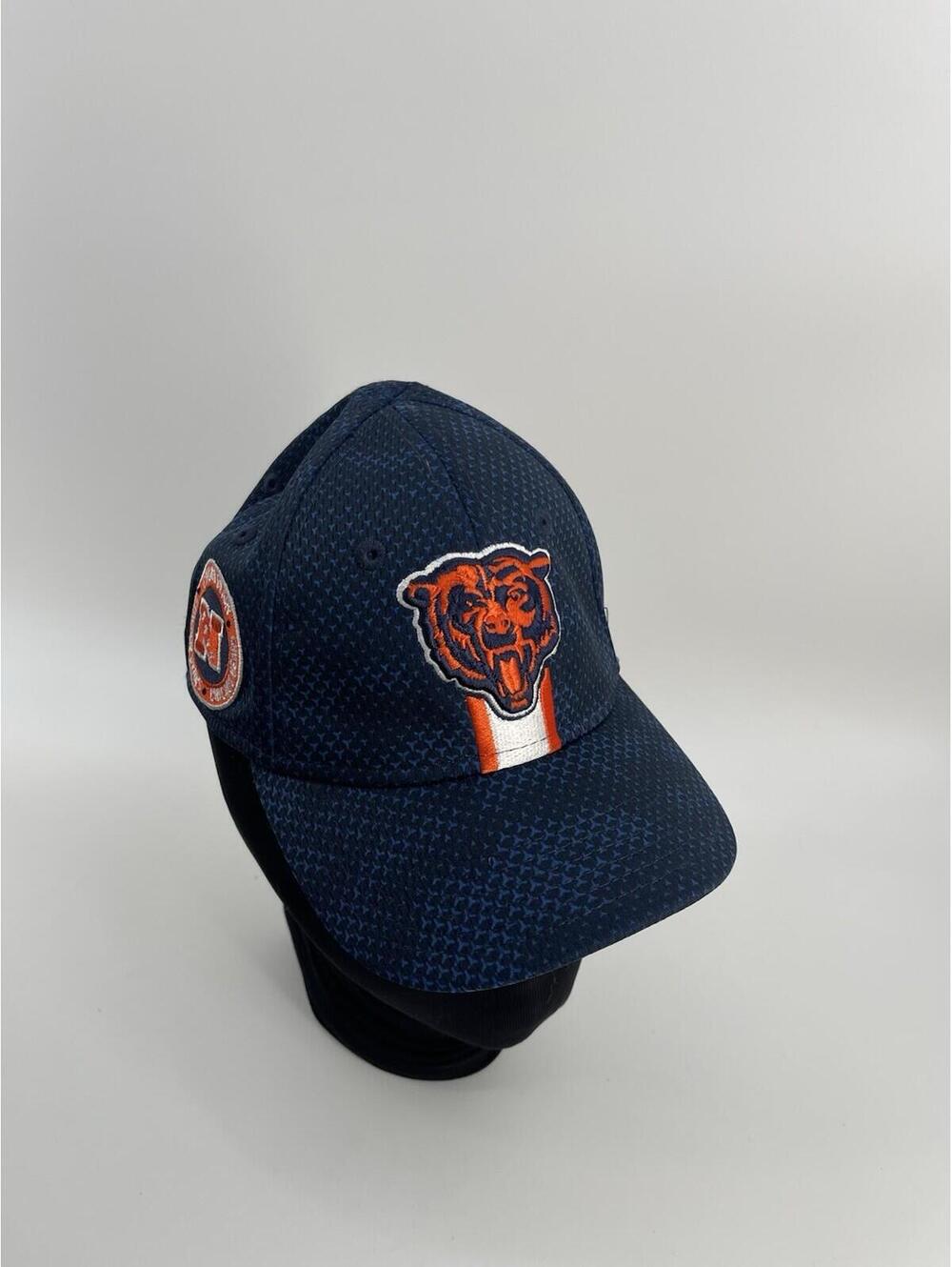 Chicago‎ Bears New Era Navy  NFL Log  Flex Hat XS